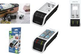 Produktbild Ansmann Comfort Mini Ladegerät inkl. 2 AA Mignon Akkus 2100 mAh (1 Stk., AA, AAA, 800.80 mAh, Akku)