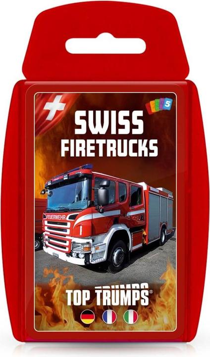 Image du produit Unique Top Trumps Pompiers suisses (Allemand, Français)