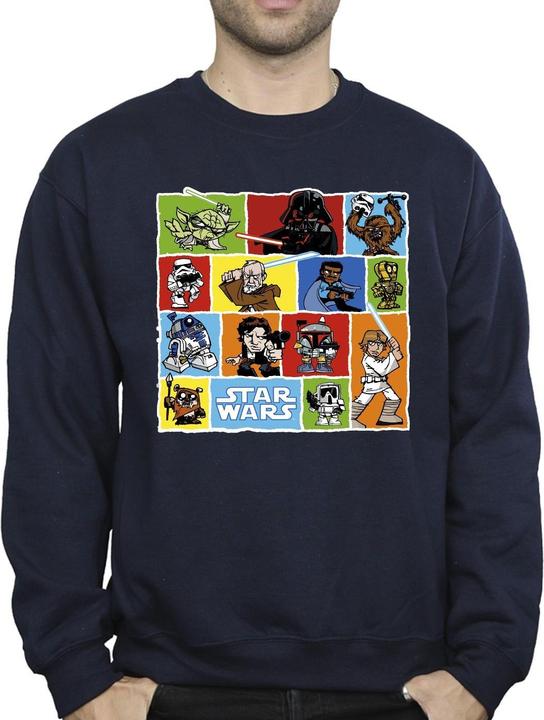 Produktbild Star Wars Comic Drawing Montage Sweatshirt (XL)