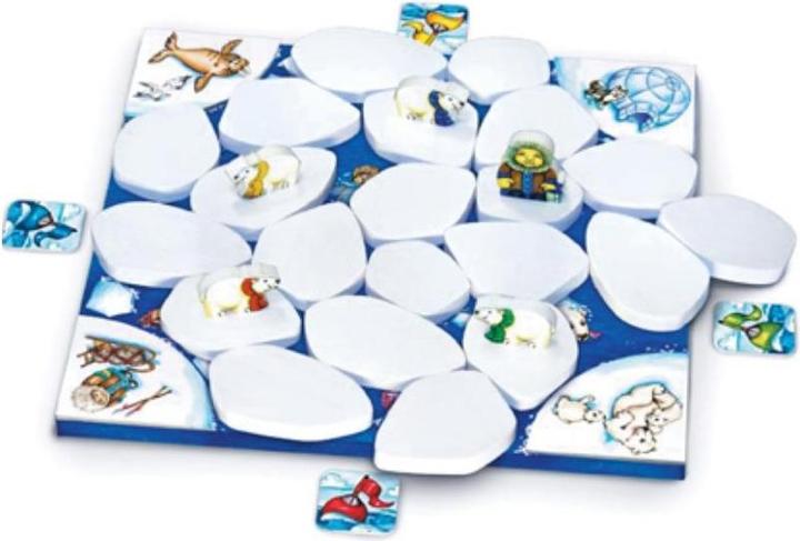 Produktbild Oberschwäbische Magnetspiele 65083 - Schollenhüpfen, Brett-Figurenspiel (DE, EN, FR), für 2-4 Spieler, ab 5 Jahren (Englisch)
