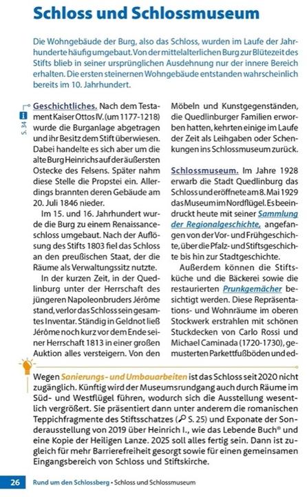 Immagine prodotto Quedlinburg - Der Stadtführer (Tedesco, Wolfgang Hoffmann, 2022)