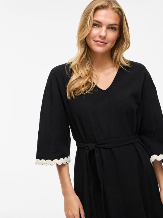 Produktbild Vila VIMANDA V-Ausschnitt Midikleid (38)
