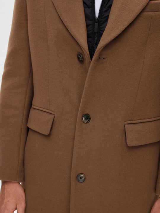 Actual product image Selected Homme Lined wool coat (M)