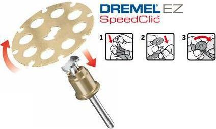 Immagine prodotto Dremel Disco da taglio per legno EZ SpeedClic Ø 38,0 mm (1 pezzo)