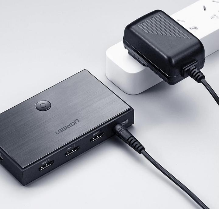 Produktbild Ugreen 3-Fach HDMI 2.0 Switch Box Umschalte Box für PC, TV, Monitor