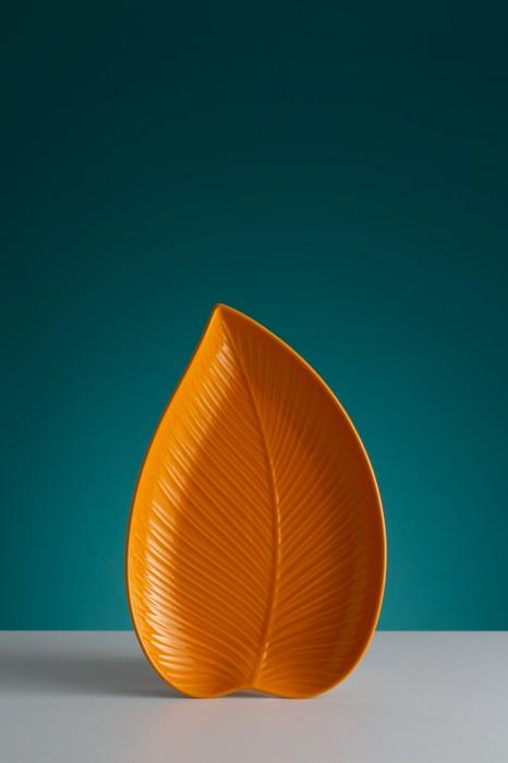 Actual product image Mason Cash in The Forest Medium Leaf Platter