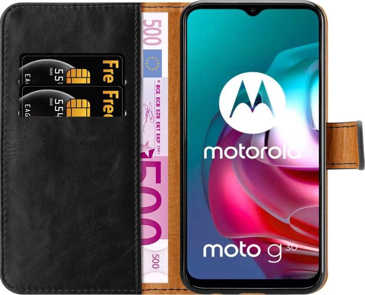 Produktbild Cadorabo Luxury Book Hülle (Motorola Moto G10, Motorola Moto G30)
