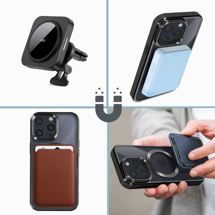 Actual product image Avizar Chrome Mobile Phone Cover Series (Apple iPhone 15 Pro)
