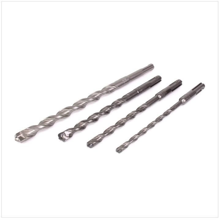 Produktbild Bosch Professional Zubehör 4-teiliges Bohrer Set Hammerbohrer SDS-Plus-7 für GBH (6 mm, 8 mm, 10 mm, 12 mm)