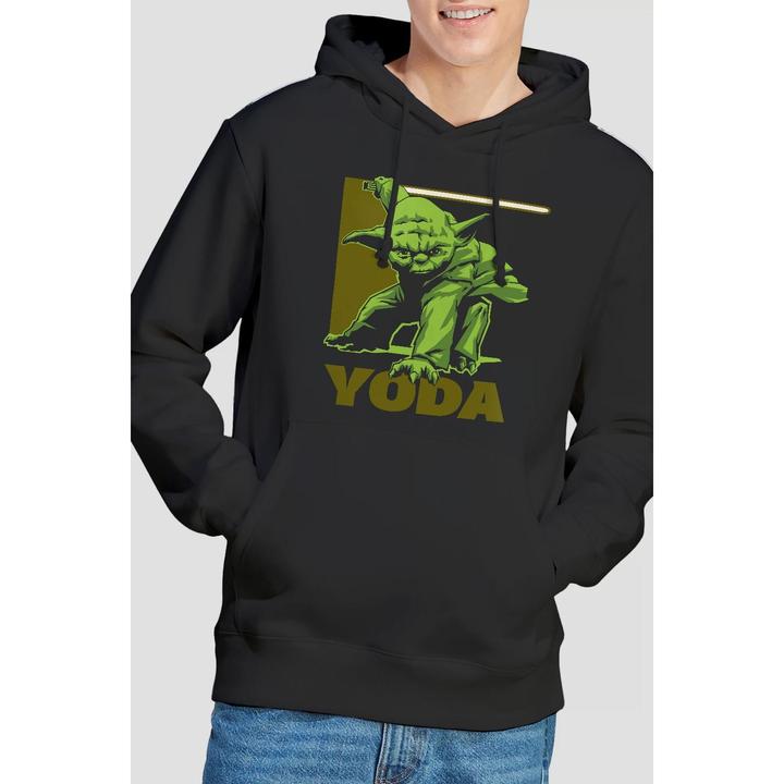 Actual product image Star Wars Mens Yoda Square Hoodie (XXL)