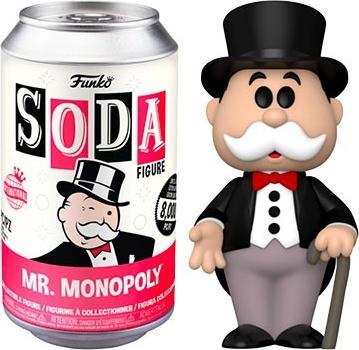 Image du produit Funko Vinyl Soda : Monopoly - Mr. Monopoly (1in6 Chance Of Chase) (LE 8 000pcs) /58691