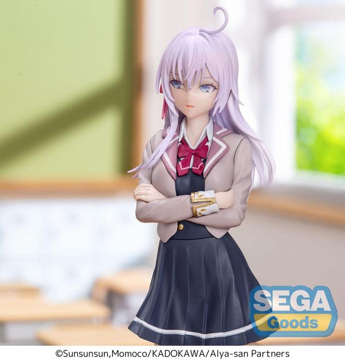 Immagine prodotto Sega Alya a volte nasconde i suoi sentimenti in russo Luminasta Statua in PVC Alya Uniform Ver. 18 cm