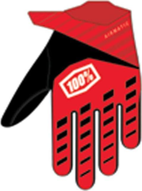 Image du produit 100% Gants Airmatic Youth rouge-noir KL (L)