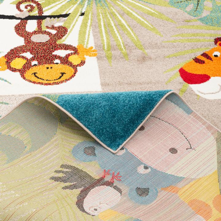 Image du produit Pergamon Kinder Teppich Softstar Kids Tierwelt (120 x 170 cm)