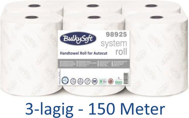 BulkySoft Rouleau d'essuie-mains en papier (6 x)