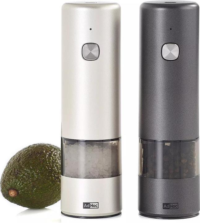 Immagine prodotto AdHoc Set macina pepe e sale elettrico i.Mill, lig (Pepe, Sale)