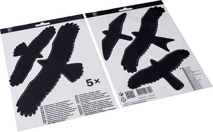 Produktbild Swissinno Vogelschutz-Aufkleber 5er