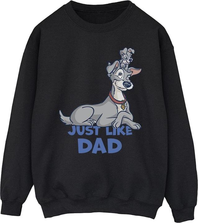 Image du produit Disney - Sweat LADY AND THE TRAMP JUST LIKE DAD - Homme (L)