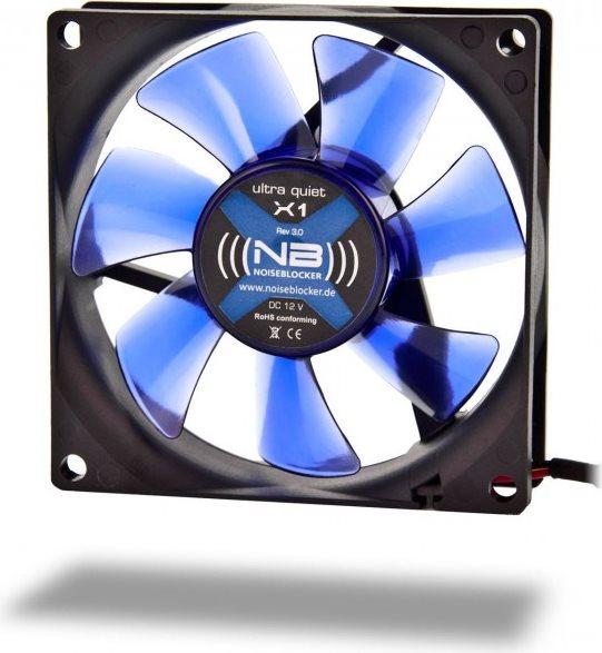Actual product image Noiseblocker NB-BlacksilentFan XC1 (80 mm, 1 x)