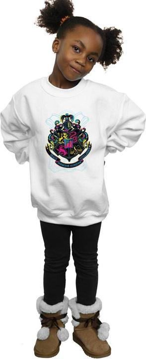 Produktbild Neon Hogwarts Crest Sweatshirt Mädchen (152, 158)
