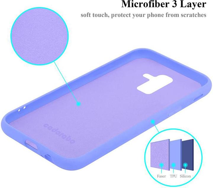 Immagine prodotto Cadorabo Copertura della cassa del silicone liquido TPU (Samsung Galaxy J8 (2018))