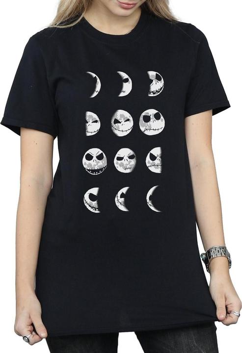 Immagine prodotto Disney Nightmare Before Christmas Jack Moon Maglietta Ampia Donna (3XL)