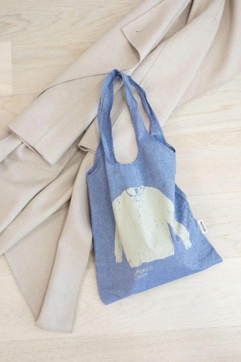 Sandnes Garn Tote Bag blue 1 St.