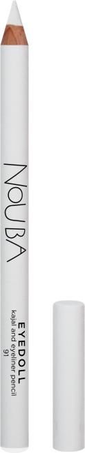 Image du produit Nouba Aurora Eyedoll Crayon Kajal And Eyeliner N.91 (White)