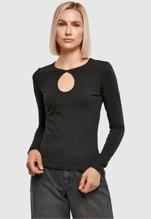 Immagine prodotto Urban Classics Donna Organic Keyhole Longsleeve (4XL)