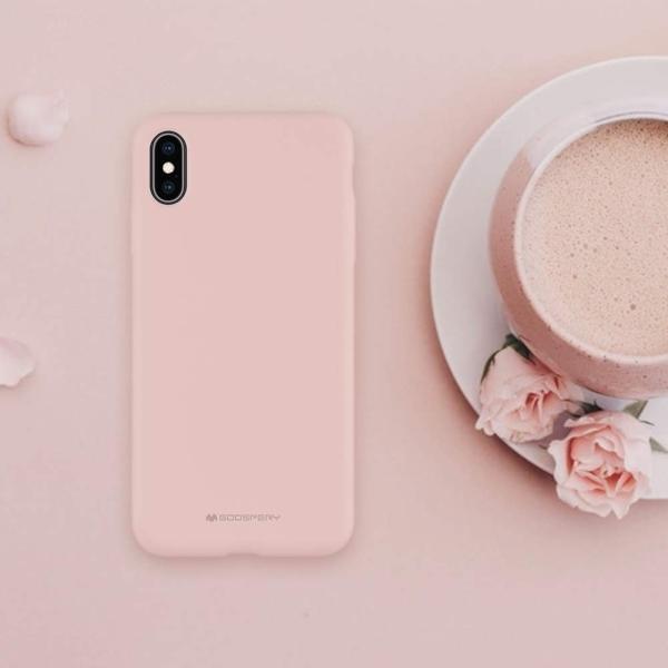 Immagine prodotto Silicone iPhone 12/12 Pro 6,1" różowo-piaskowy/rosa sabbia (Apple iPhone 12)