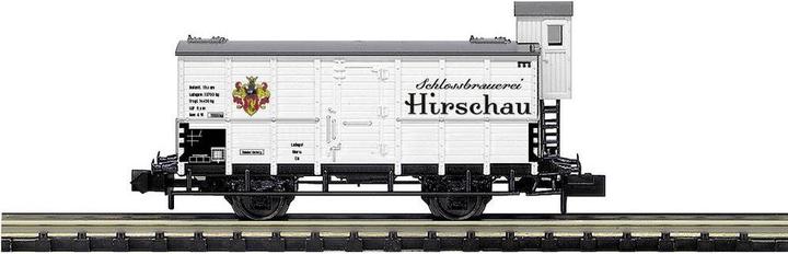 Productafbeelding MiniTrix T15003.005 N historische bierwagen Kasteelbrouwerij Hirschau (N-spoor)