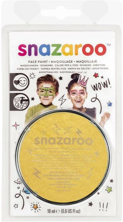 Actual product image Snazaroo Make-up Colour Blister 18 ml, Gold Metallic