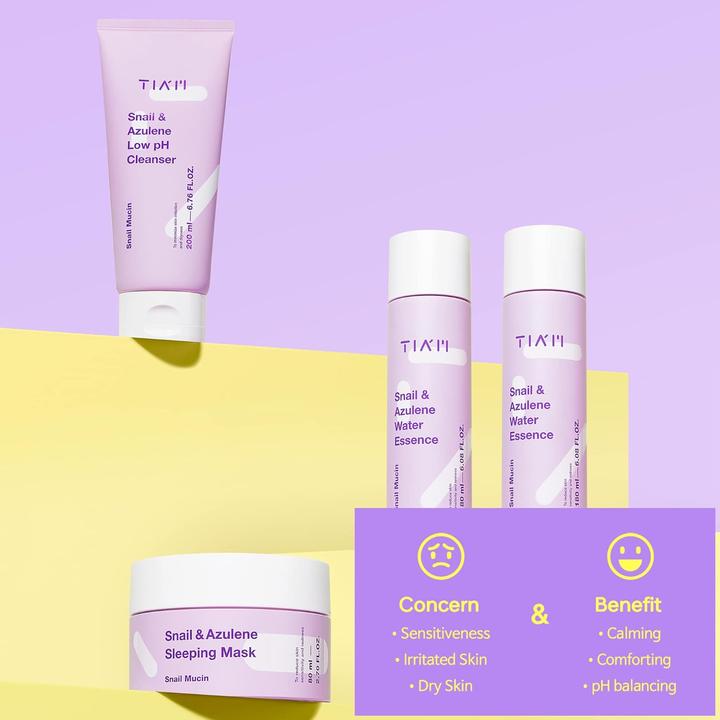 Actual product image Tia'm TIAM Snail & Azulene Sleeping Mask (80 ml)
