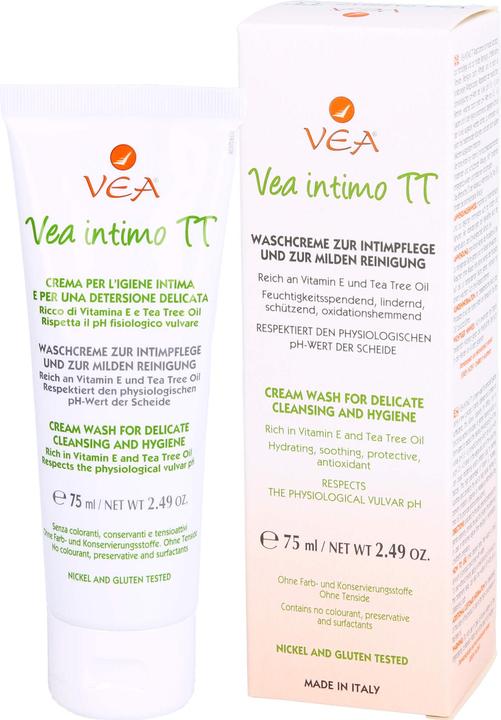 Actual product image VEA Intimo TT crème nettoyant crème (75 ml, Intimate washing lotion)