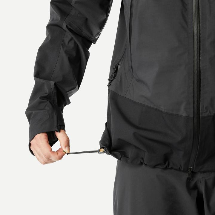 Produktbild Forclaz Regenjacke Herren wasserdicht 20.000 mm Wassersäule Trekking - MT900 schwarz (XL)