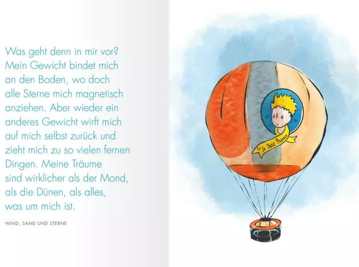 Image du produit Man sieht nur mit dem Herzen gut (Allemand, Antoine de Saint-Exupéry, 2021)