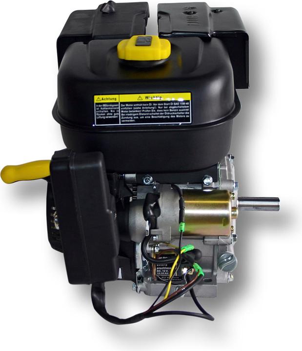 Produktbild Wiltec LIFAN 168 Benzinmotor 4,8 kW 6,5PS 19,05 mm Elektrostart 196 ccm Motor (Rasenmäher)