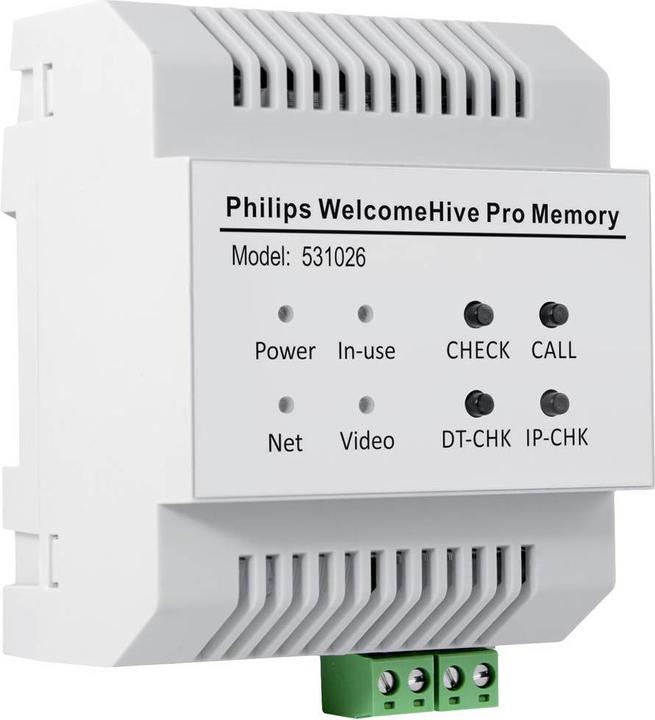 Image du produit Philips 531026 Portier vidéo Unité de stockage de photos