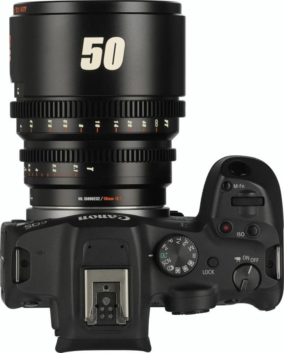 Actual product image 7artisans Fixed focal length 50mm T/2.1 - Canon RF, lens type: Standard (Canon RF)