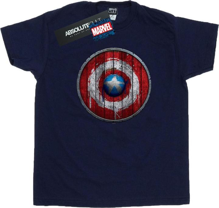 Captain America Wooden Shield TShirt Jungen