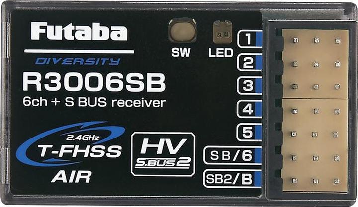Image du produit Futaba T6K-R3006SB-2.4G Mode 2 sans batterie / chargeur