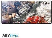 Actual product image ABYstyle Attack on Titan - Eren vs Colossus Titan (XXL)