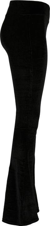 Actual product image Urban Classics Ladies High Waist Velvet Boot Cut Leggings (S)