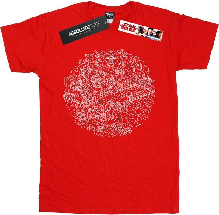Produktbild Star Wars Christmas Death Star TShirt (M)