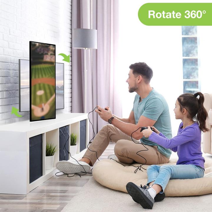 Immagine prodotto Techly Staffa per TV LCD - Nero - Dimensioni dello schermo: 33-76.2 cm (13"-30") (Muro, 30", 15 kg)