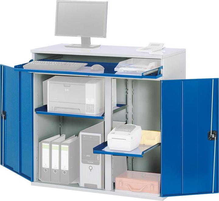 Produktbild RAU Computer-Schrank stationäre oder mobile Ausführung (110 cm, 106 cm)