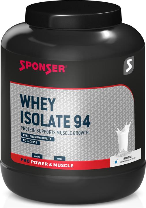 Produktbild Sponser Whey Isolat 94 CFM (Neutral, 1 Stk., 1500 g)