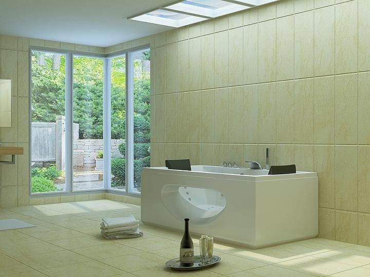 Image du produit PureHaven Spa 180x90 cm Chauffage Programme de nettoyage & Luminothérapie Cascade compatible Bluetooth