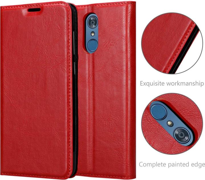 Actual product image Cadorabo Case Book Invisible Magnet (LG Q9)