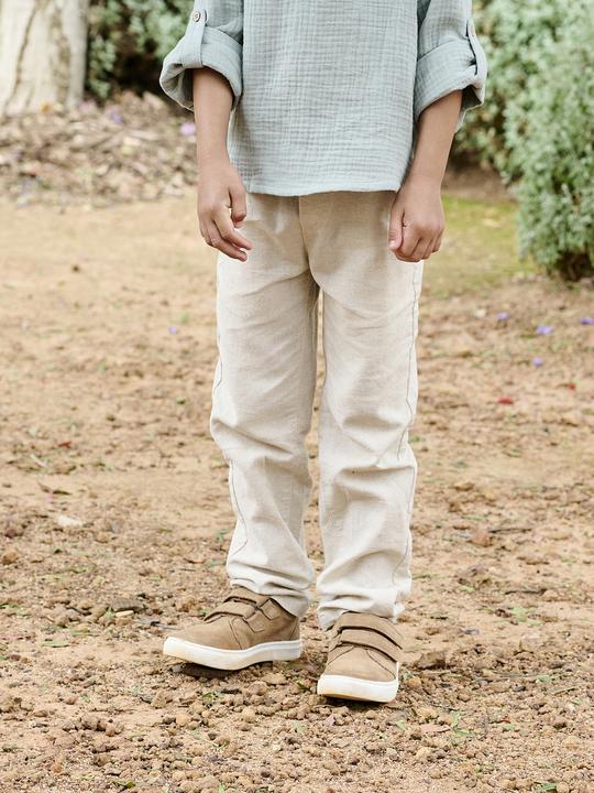 Immagine prodotto Vertbaudet Jungen Hose mit Leinenanteil (140)